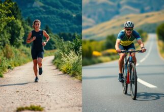 laufen vs radfahren fitness fur gewichtsreduktion qir