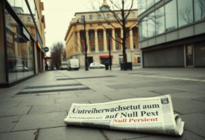 Schock-Prognose: Wirtschaftswachstum sinkt auf Null Prozent – Was bedeutet das für die Politik?