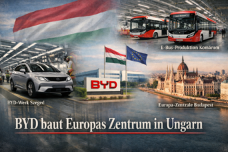 BYD baut Europas größtes EV-Zentrum in Ungarn