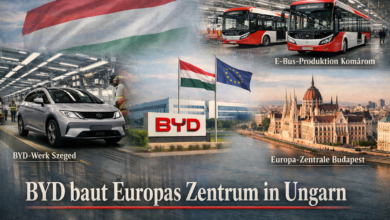 BYD baut Europas größtes EV-Zentrum in Ungarn