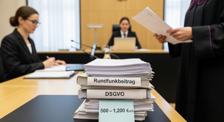 GEZ: 1200 Euro wegen DSGVO-Auskunft? - Bildinhalt mit KI erstellt