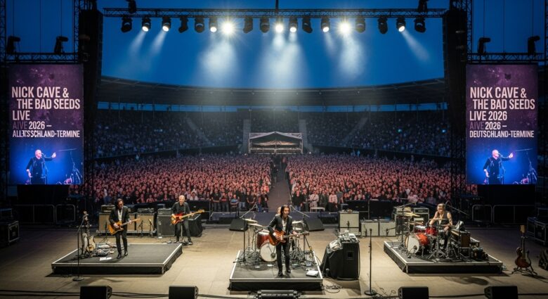 Nick Cave Tour 2026 - Bildinhalt mit KI erstellt