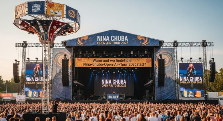 Nina Chuba Tour 2026 - Bildinhalt mit KI erstellt