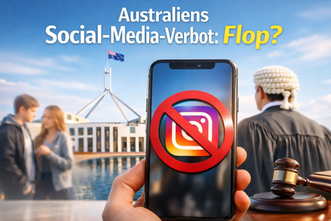 Australiens Social-Media-Verbot: Flop? - Bildinhalt mit KI erstellt