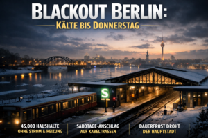 Stromausfall Berlin: Kälte bis Donnerstag