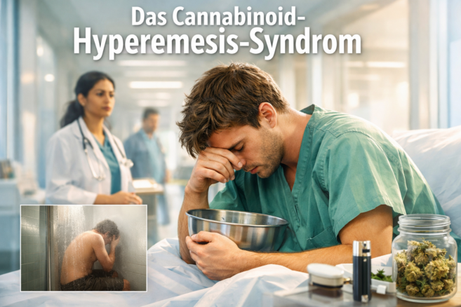 Cannabinoid Hyperemesis Syndrom - Bildinhalt mit KI erstellt