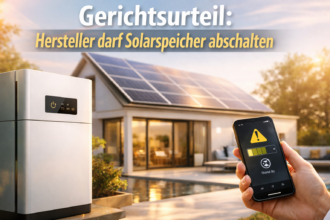 Hersteller darf Solarspeicher abschalten