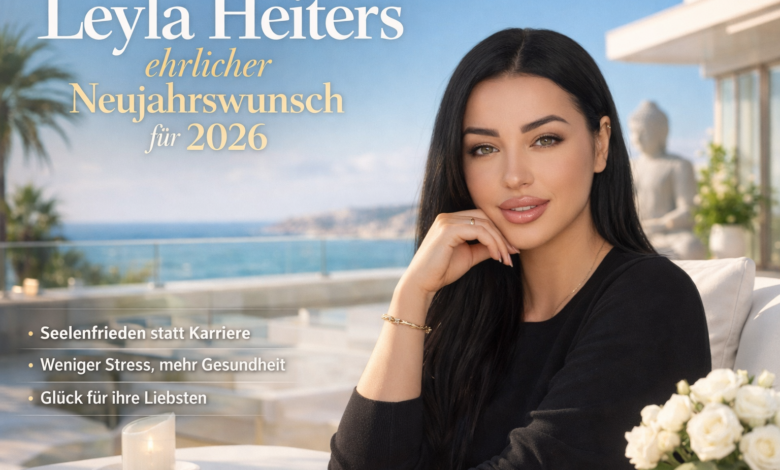 Leyla Heiters ehrlicher Neujahrswunsch für 2026