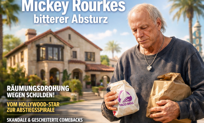 Mickey Rourkes bitterer Absturz