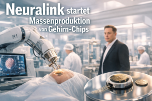 Neuralink startet Massenproduktion von Gehirn-Chips