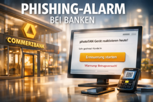 Phishing-Alarm für 11 Mio. Bankkunden: „Erneuerung starten“-Falle
