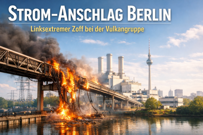 Strom Anschlag Berlin - Bildinhalt mit KI erstellt