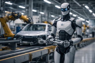 BMW testet Roboter in Leipzig