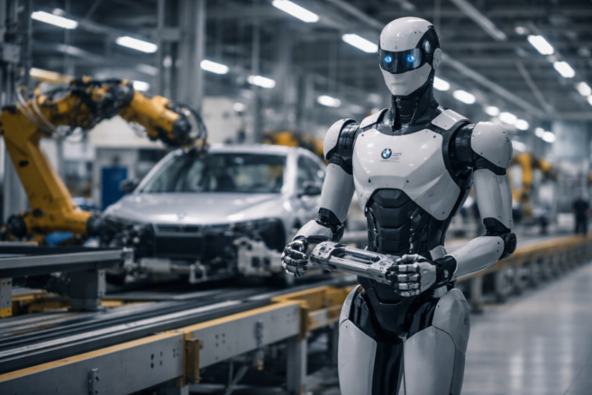 BMW testet Roboter in Leipzig