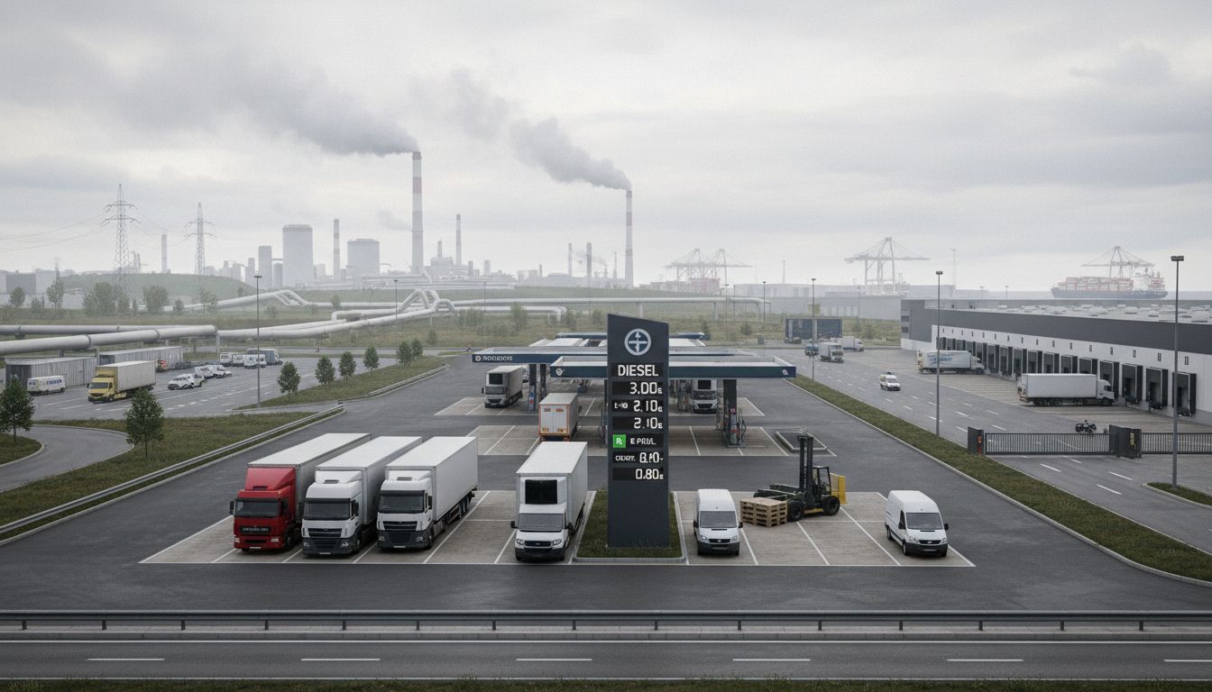 Diesel/Energie: Was bedeuten 3-Euro-Szenarien für Mittelstand und Logistik?