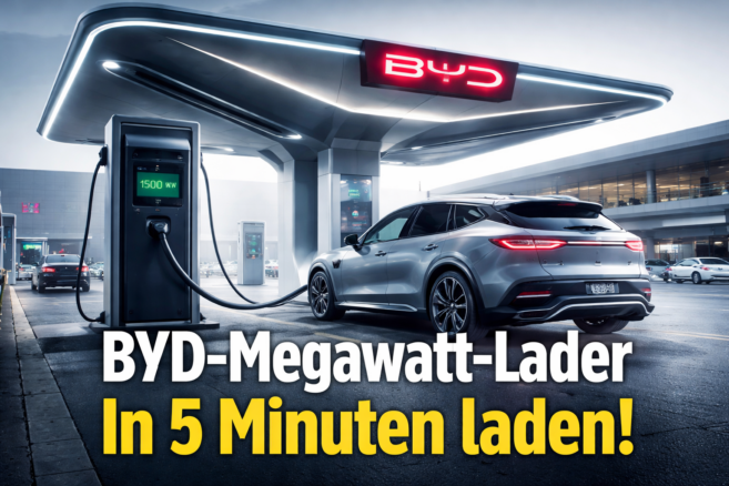 BYD Megawatt Lader - Bildinhalt mit KI erstellt