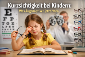 Kurzsichtigkeit bei Kindern: Was Augenoptiker jetzt raten