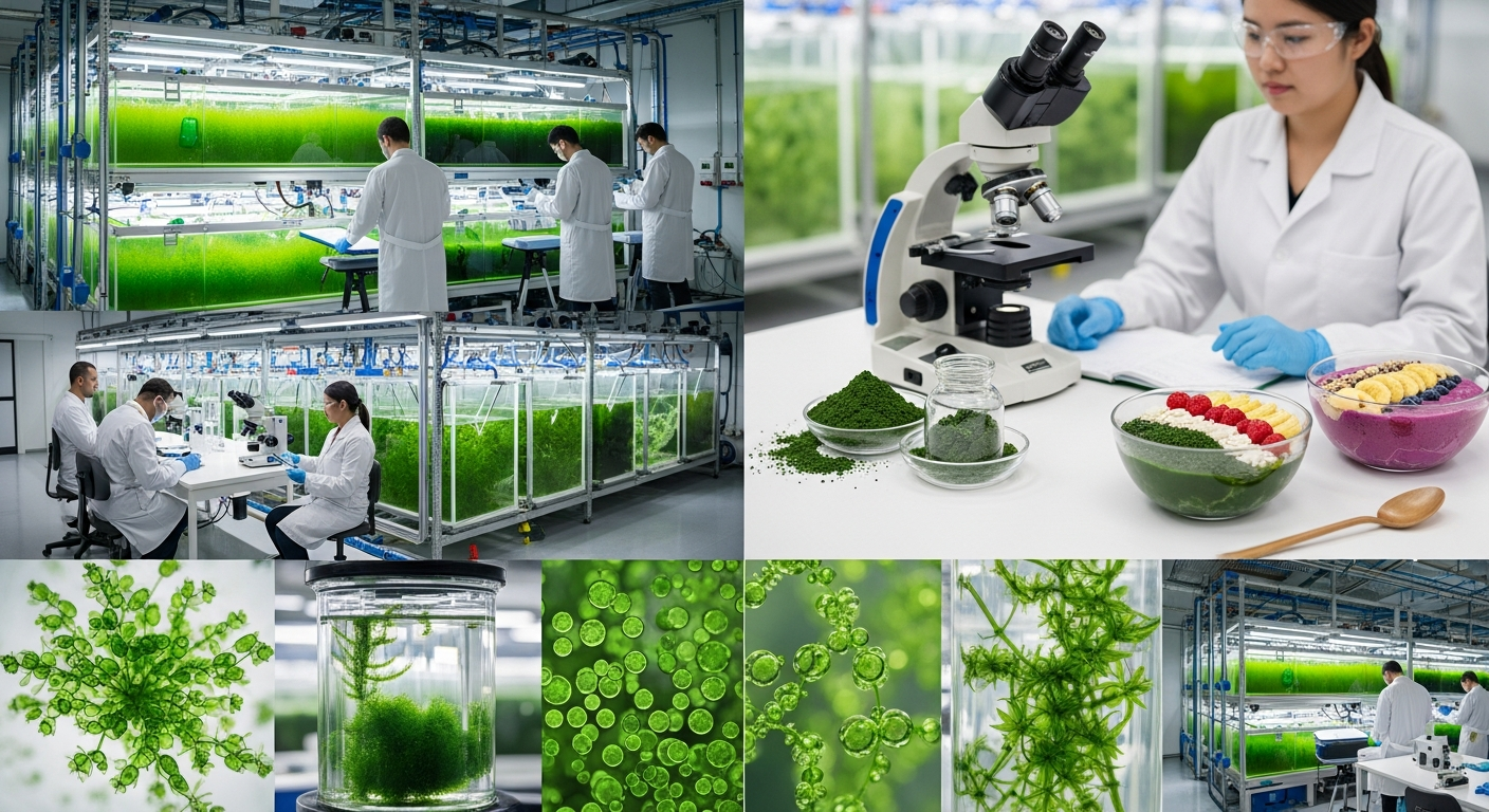 Mikroalgen: Zucht, Nutzung und Potenzial als Superfood