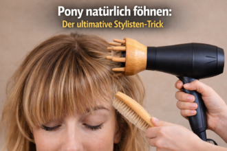 Pony natürlich föhnen
