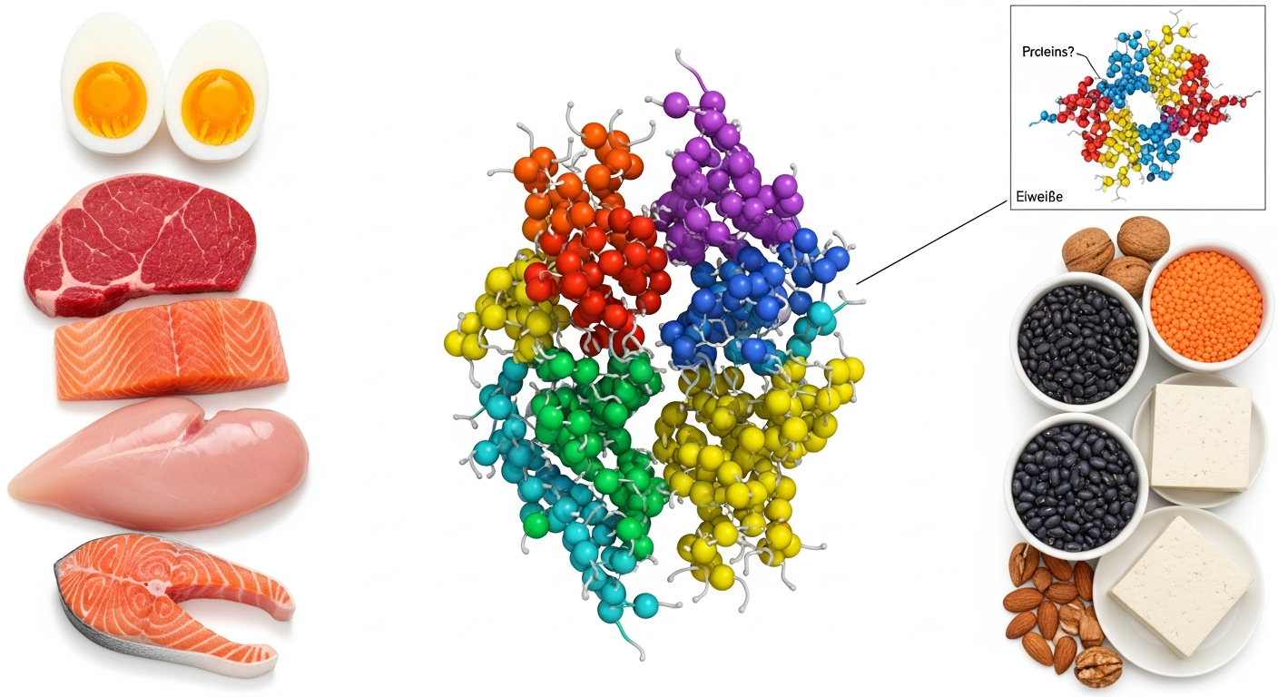 Alles über Proteine: Funktionen & Wirkung im Körper
