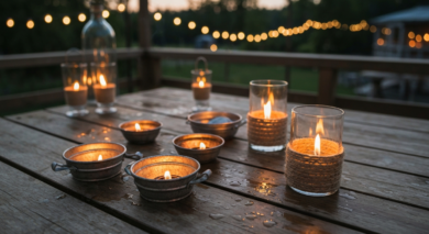 Kostenlose Gartenlaternen: Küchenabfall genial upcyceln