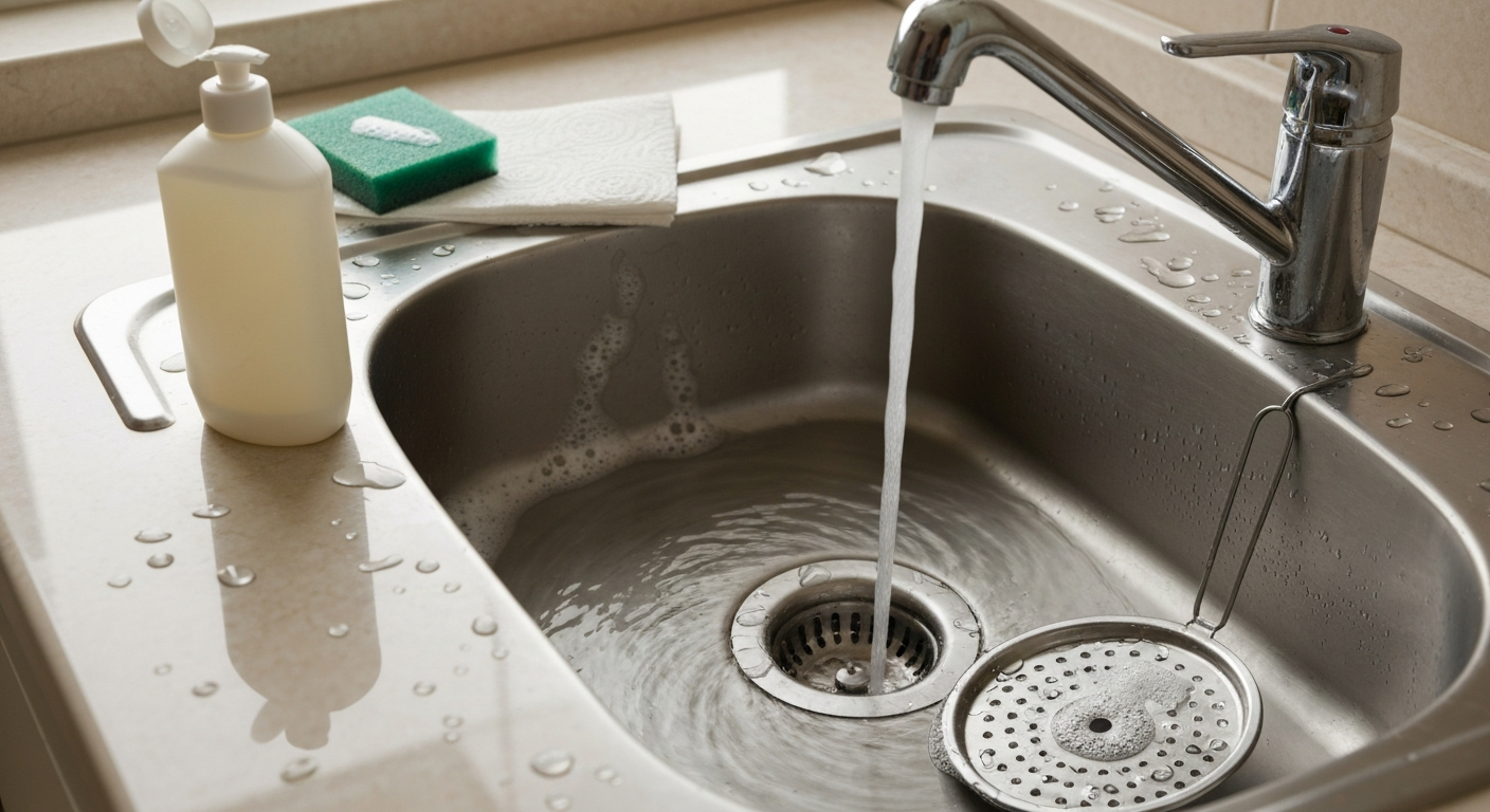 Abfluss verstopft? Diese Zutat hilft sofort!