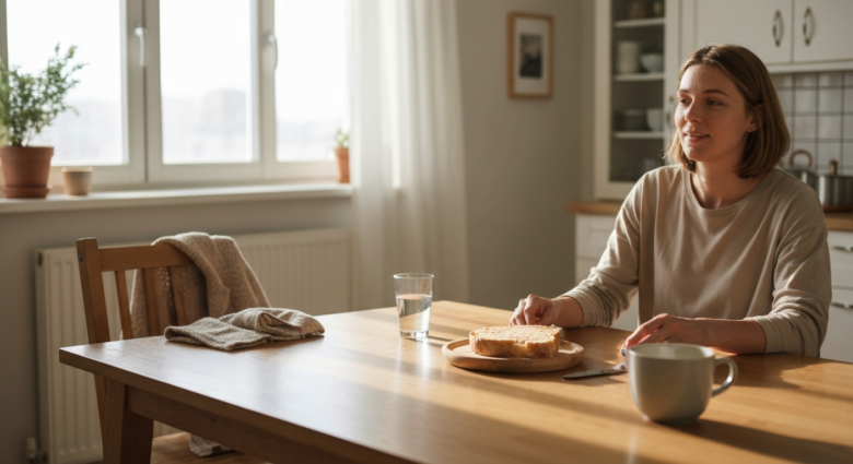 Morgens keinen Hunger? Ursachen & ob es ein Problem ist - Bildinhalt mit KI erstellt