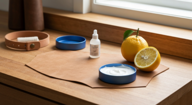 Lederpflege: Der geniale Zitronentrick mit Nivea-Creme