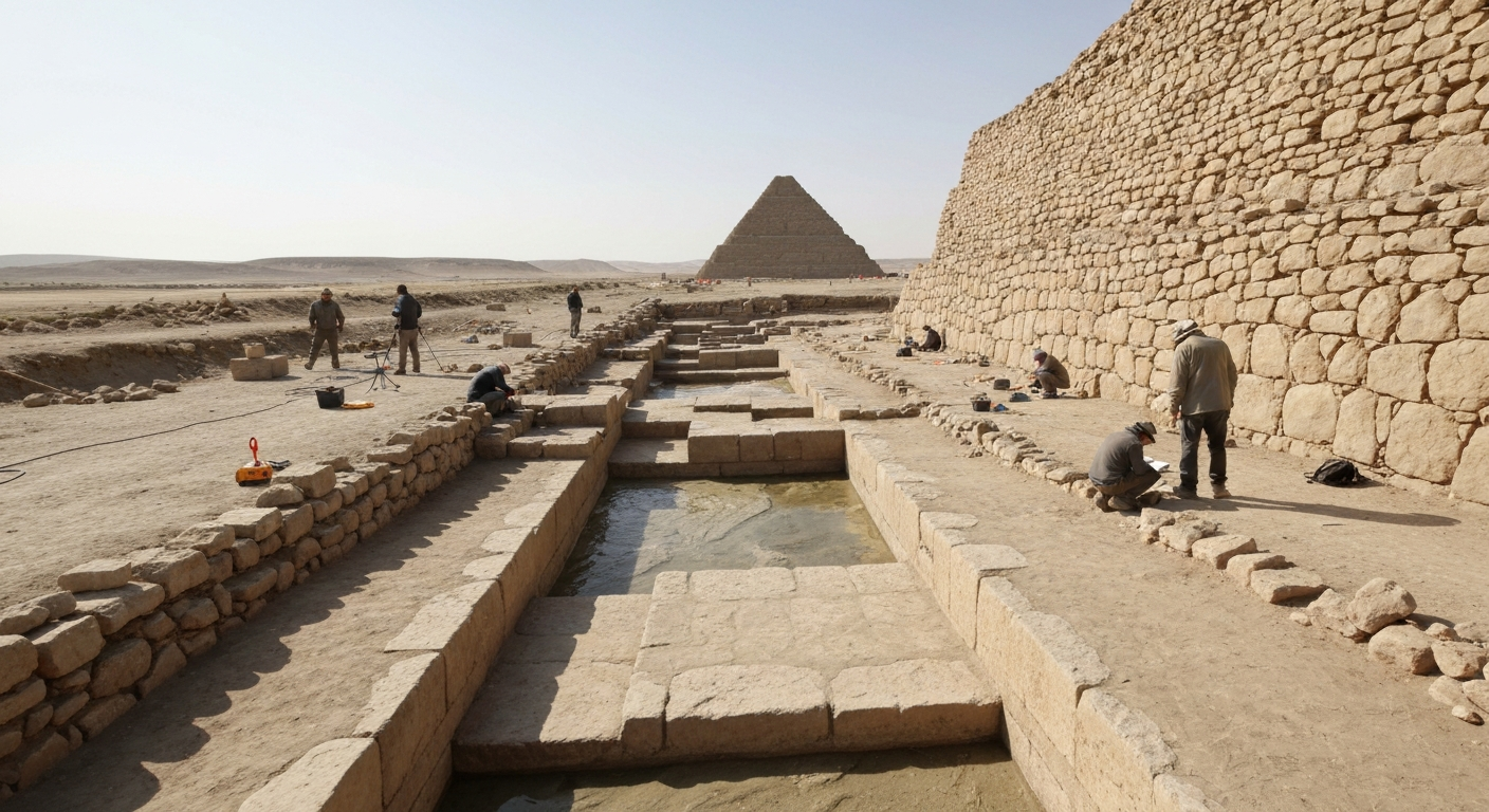 Pyramiden-Sensation: High-Tech Wassertechnik entdeckt