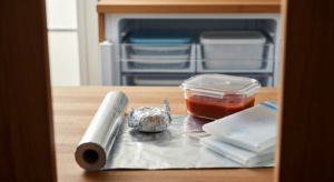 Lebensmittel in Alufolie einfrieren: Ist das sicher?