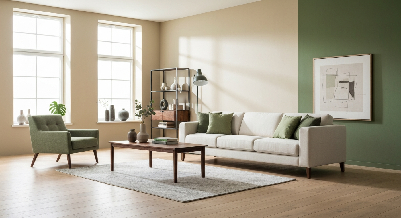 Wandfarben 2026: Top-Trends für elegante Wohnzimmer