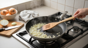Zwiebeln braten: Der größte Fehler für den Geschmack