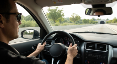 135 € & 3 Punkte: Strafe wegen Sonnenbrille am Steuer