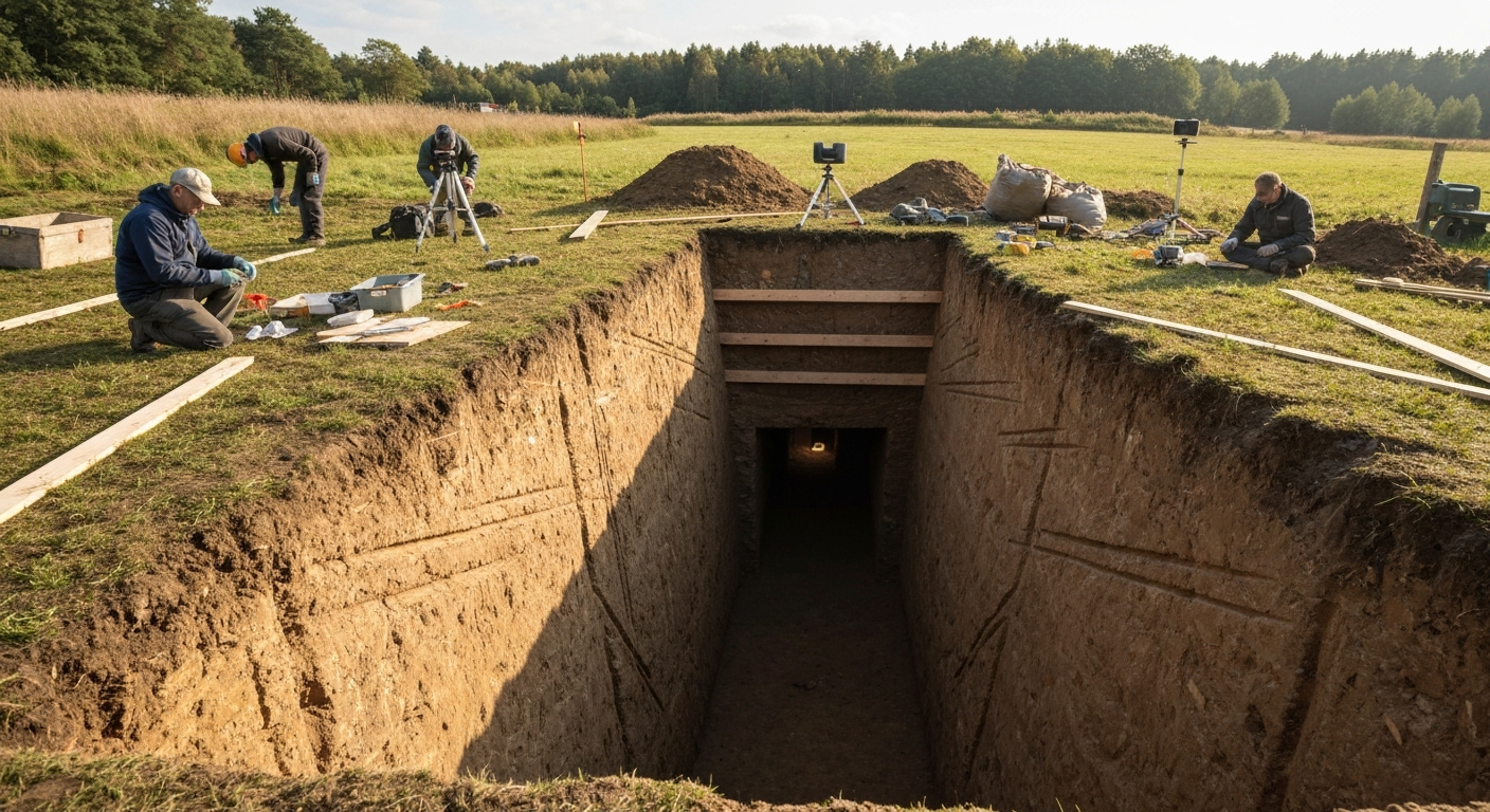 Rätsel im Harz: Archäologen finden mittelalterlichen Tunnel
