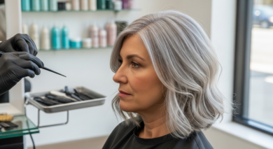 Graue Haare ab 50: So gelingt das perfekte Balayage