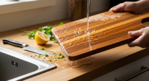 Japan-Trick: So schimmelt dein Schneidebrett nie wieder