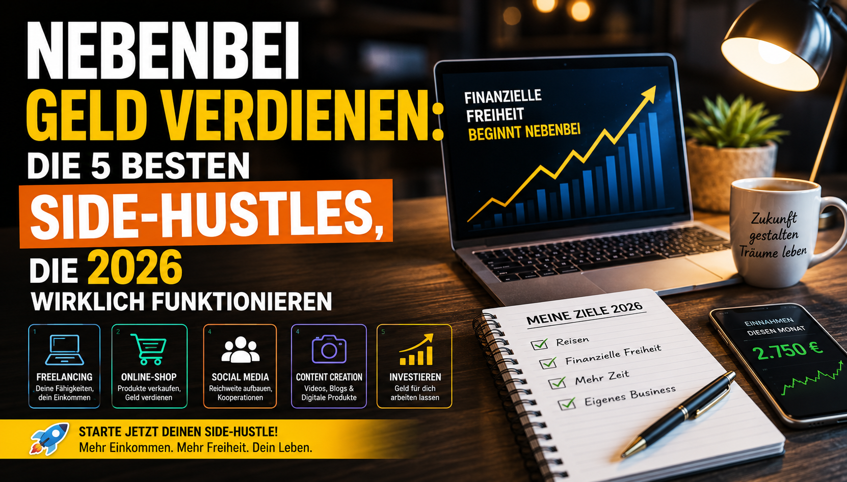 Nebenbei Geld verdienen