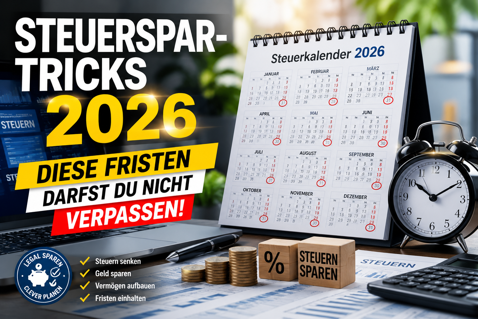 Steuerspar-Tricks 2026