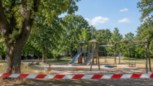 Eichenprozessionsspinner Spielplatz