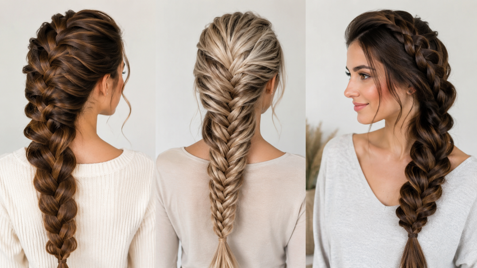 Flechtfrisuren für langes dickes Haar: Die besten Styles