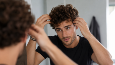 Locken bei Männern