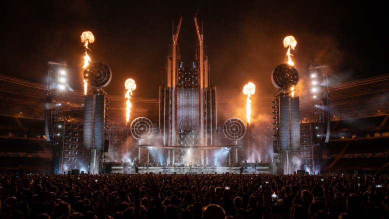 Rammstein Tour 2027 - Bildinhalt mit KI erstellt