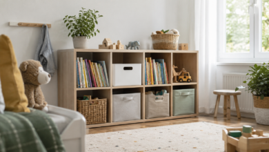 Regal Kinderzimmer: Die besten Modelle für mehr Ordnung 12 - (Bildinhalt mit KI erstellt) - Bildinhalt mit KI erstellt Regal Kinderzimmer - Bildinhalt mit KI erstellt