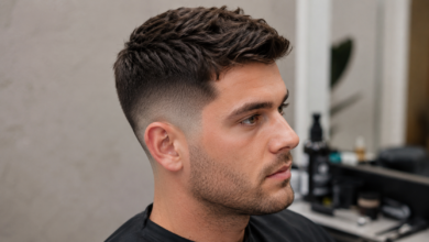 Taper Fade Haarschnitt