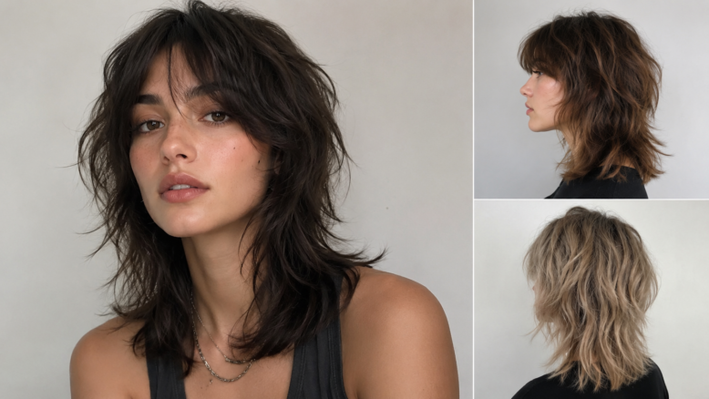 Wolf Cut: So stylst du den wilden Lagen-Look 11 - (Bildinhalt mit KI erstellt) - Bildinhalt mit KI erstellt Wolf Cut - Bildinhalt mit KI erstellt