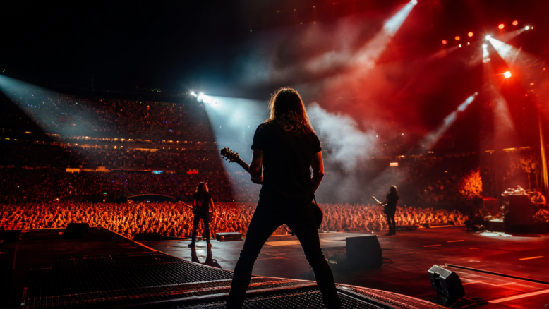 Symbolisches Konzertbild zur AC/DC Tour 2027 - Bildinhalt mit KI erstellt