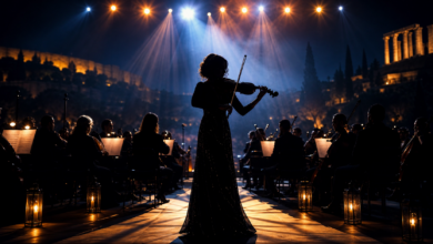 David Garrett Tour 2027: Termine und Tickets 10 - (Bildinhalt mit KI erstellt) - Bildinhalt mit KI erstellt Symbolisches Konzertbild zur David Garrett Tour 2027 - Bildinhalt mit KI erstellt