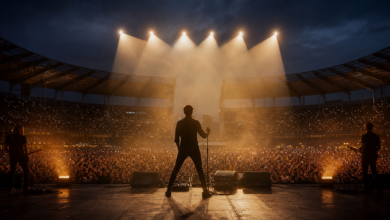 Herbert Grönemeyer Tour 2027: Termine und Tickets 14 - (Bildinhalt mit KI erstellt) - Bildinhalt mit KI erstellt Symbolisches Konzertbild zur Herbert Grönemeyer Tour 2027 - Bildinhalt mit KI erstellt