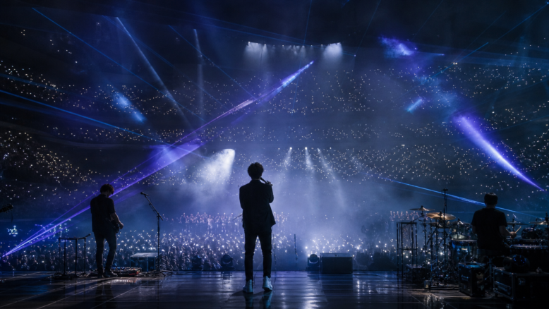 Symbolisches Konzertbild zur Imagine Dragons Tour 2027 - Bildinhalt mit KI erstellt