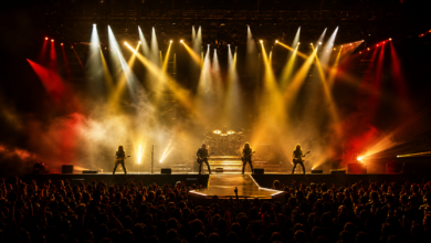 Scorpions Tour 2027: Termine und Tickets 15 - (Bildinhalt mit KI erstellt) - Bildinhalt mit KI erstellt Symbolisches Konzertbild zur Scorpions Tour 2027 - Bildinhalt mit KI erstellt